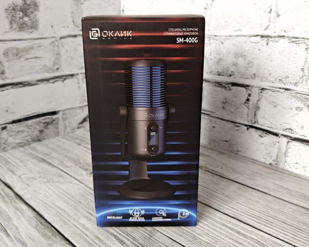 Активная шумоизоляция в стримминговом микрофоне: Обзор Oklick SM-400G
