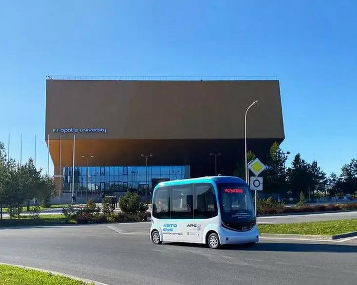 В Татарстане тестируют беспилотный электробус